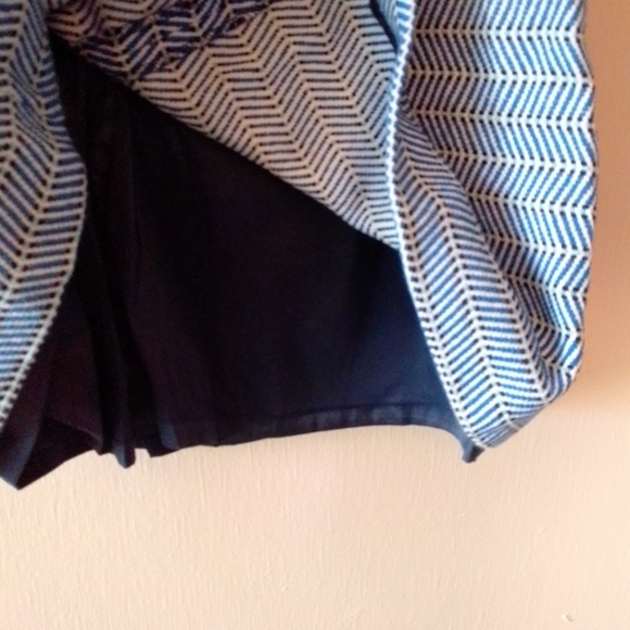 J crew Italian tie waist midi dress blue size 2 - Picture 5 of 10